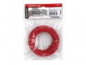 Draad 1x2,0mm² meeraderige soepele kern 5 meter rood